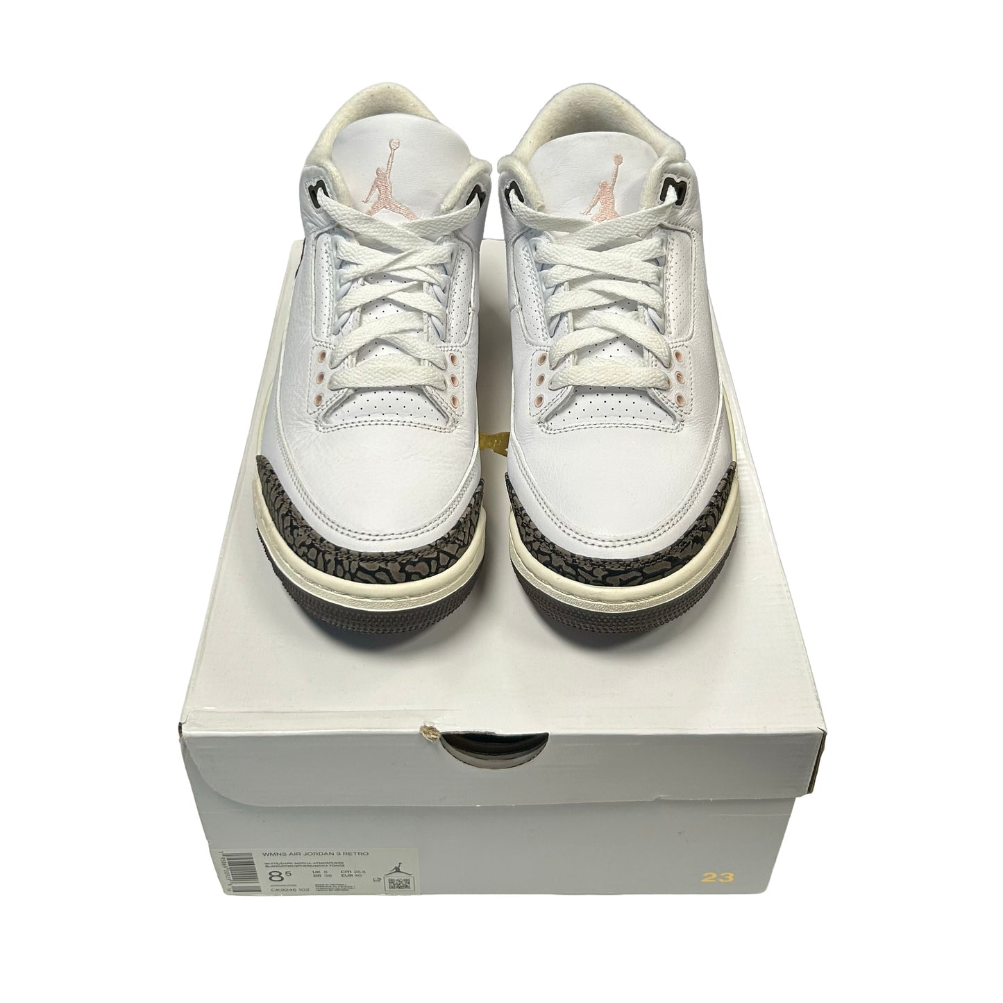 Jordan 3 Retro Neapolitan Dark Mocha (Size 8.5w)