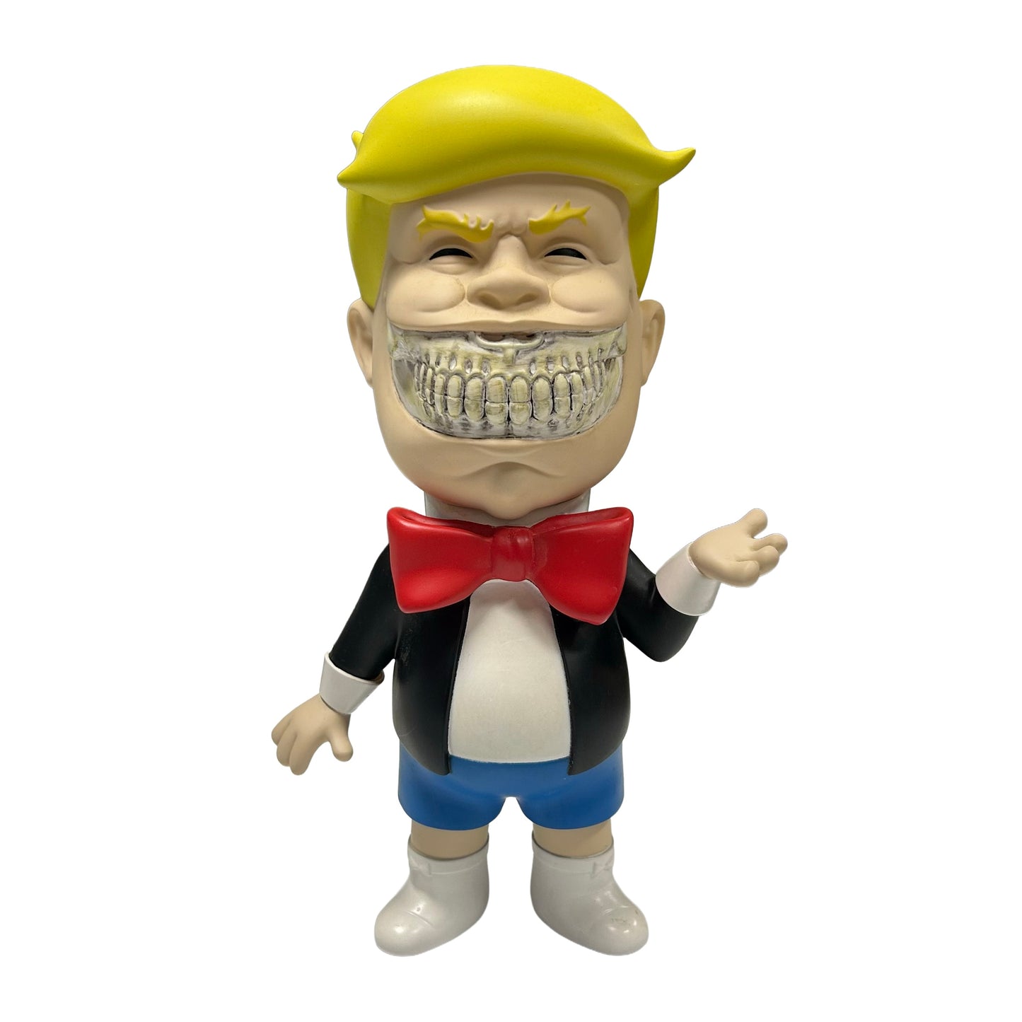 Ron English Donald T Rich Grin Figure