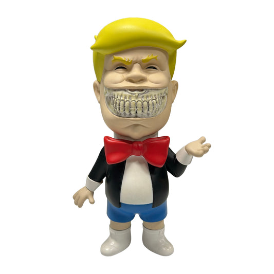 Ron English Donald T Rich Grin Figure