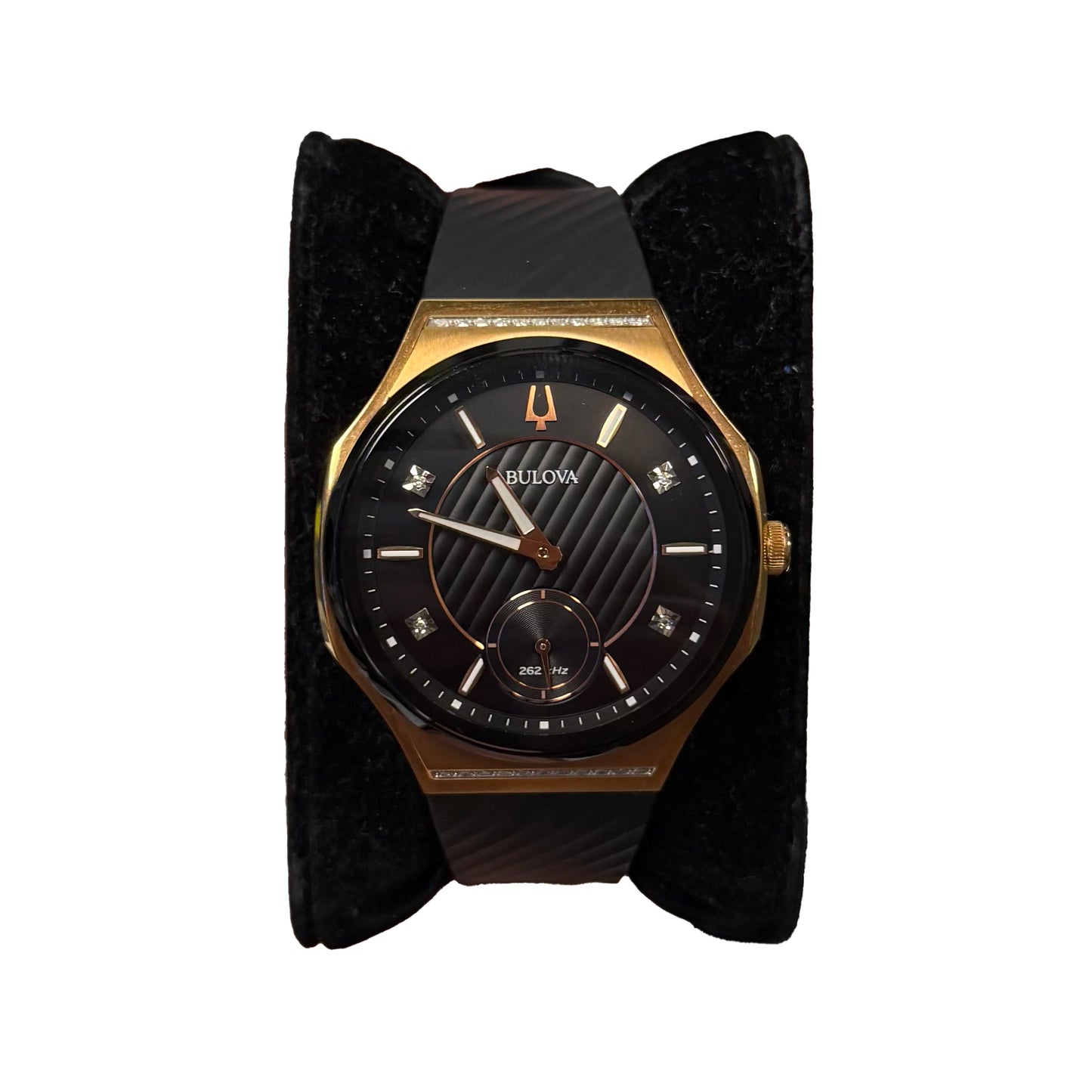 Bulova Curve Diamond Watch (40mm)