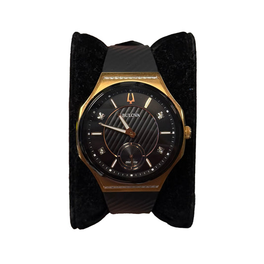 Bulova Curve Diamond Watch (40mm)