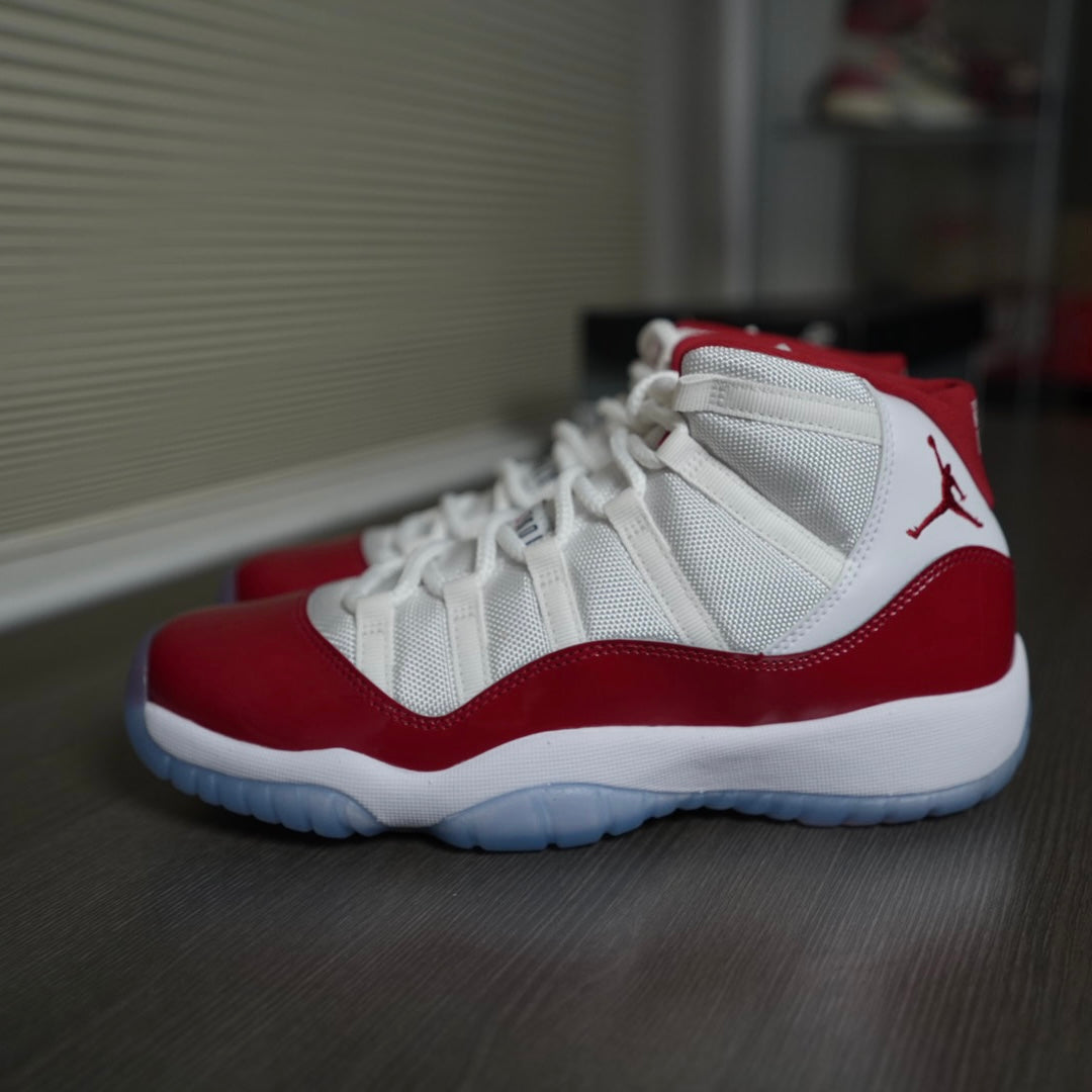 “Cherry” Jordan 11 Retro (Size 7Y)