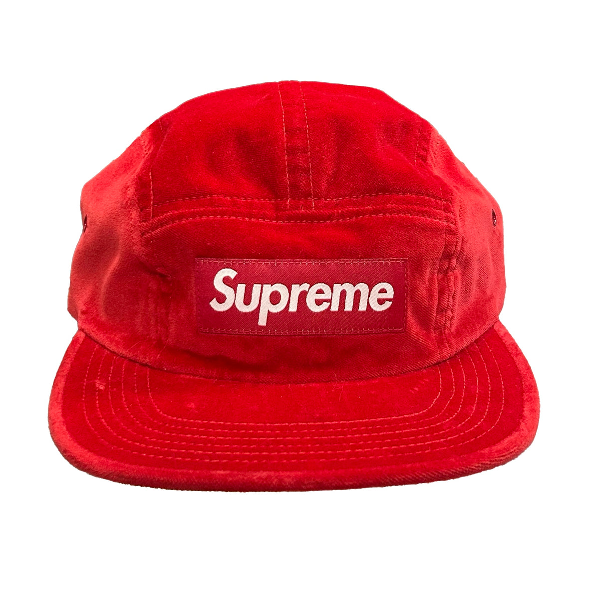 Supreme Velvet Camp Cap (FW20)