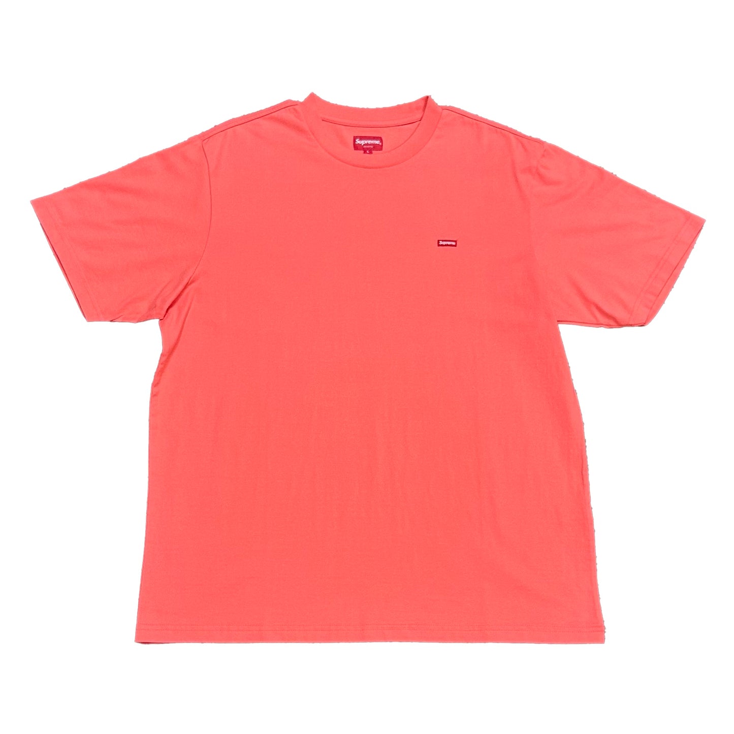 Supreme Small Box tee (Bright Coral)