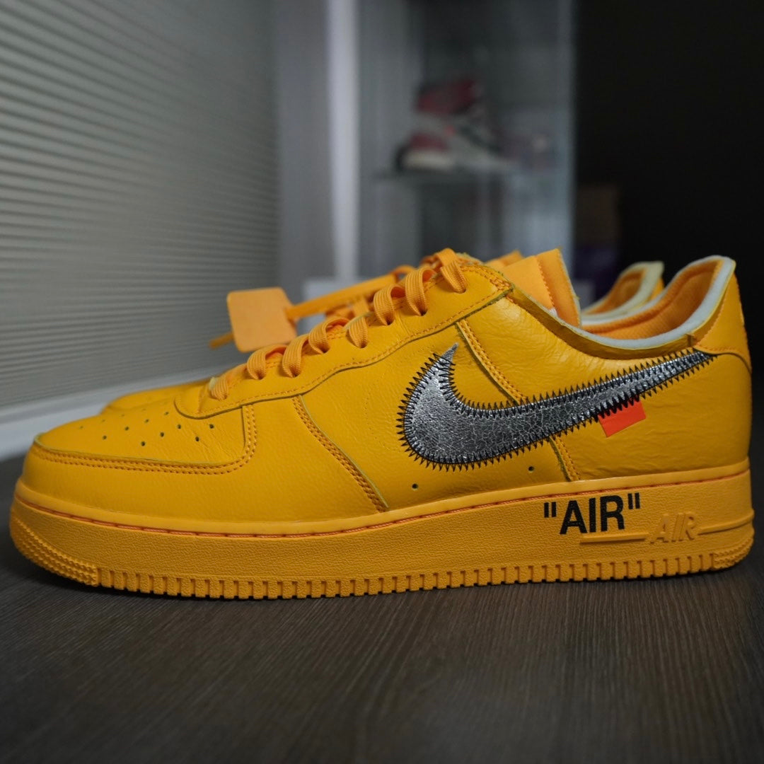 Off White Air Force 1 low “UNC Gold” (Size 11.5)