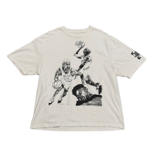 Off-White x Jordan Sketch tee (Size XL)