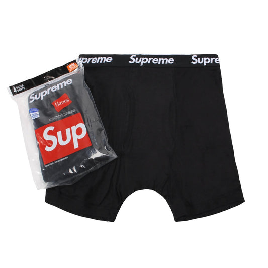 Black Supreme Boxers (4-Pack)