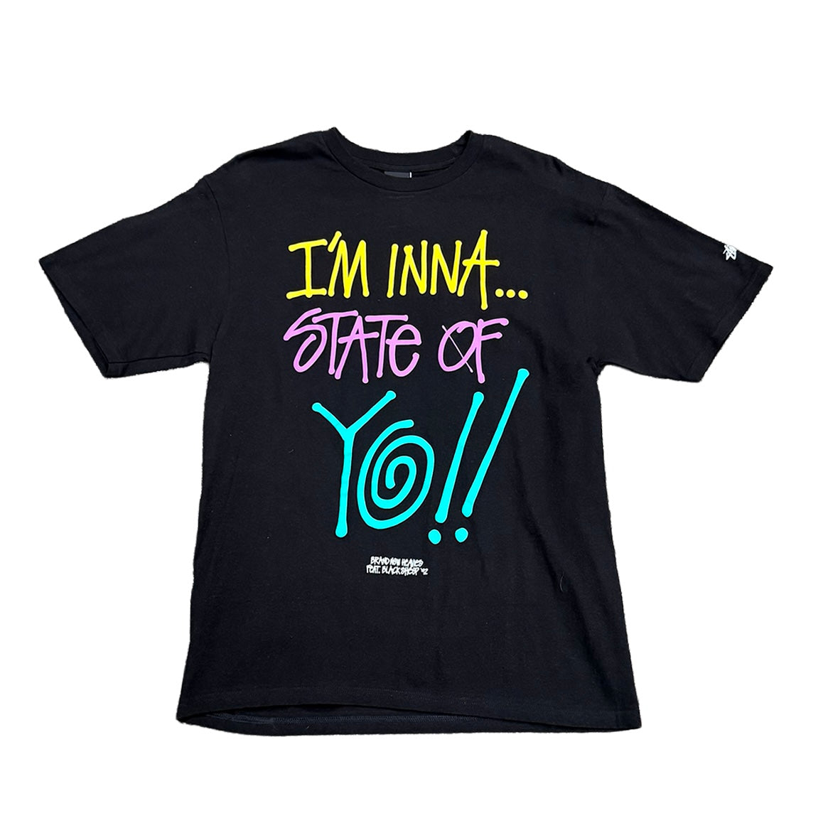 Stussy “State of Yo” tee (Size Medium)