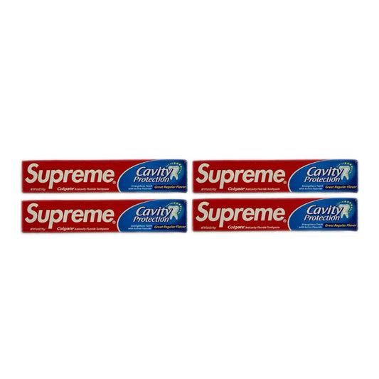 Supreme Colgate toothpaste (4-packs)(Not for Human Consumption)