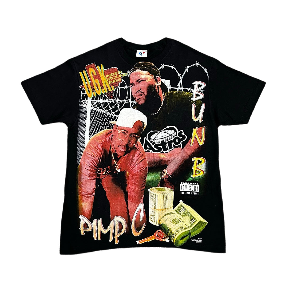 Backstock Co. Pimp C tee (Size Large)