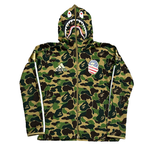 Bape x Adidas SB Shark Hoodie (Size Medium)
