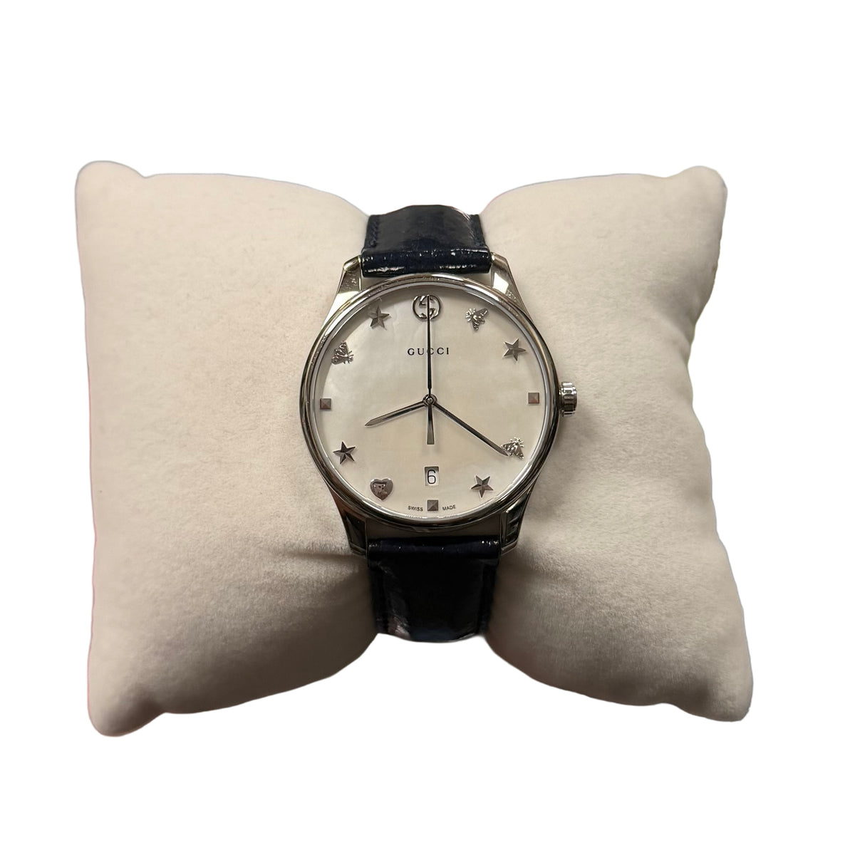 Gucci G-Timeless Mother of Pearl Watch