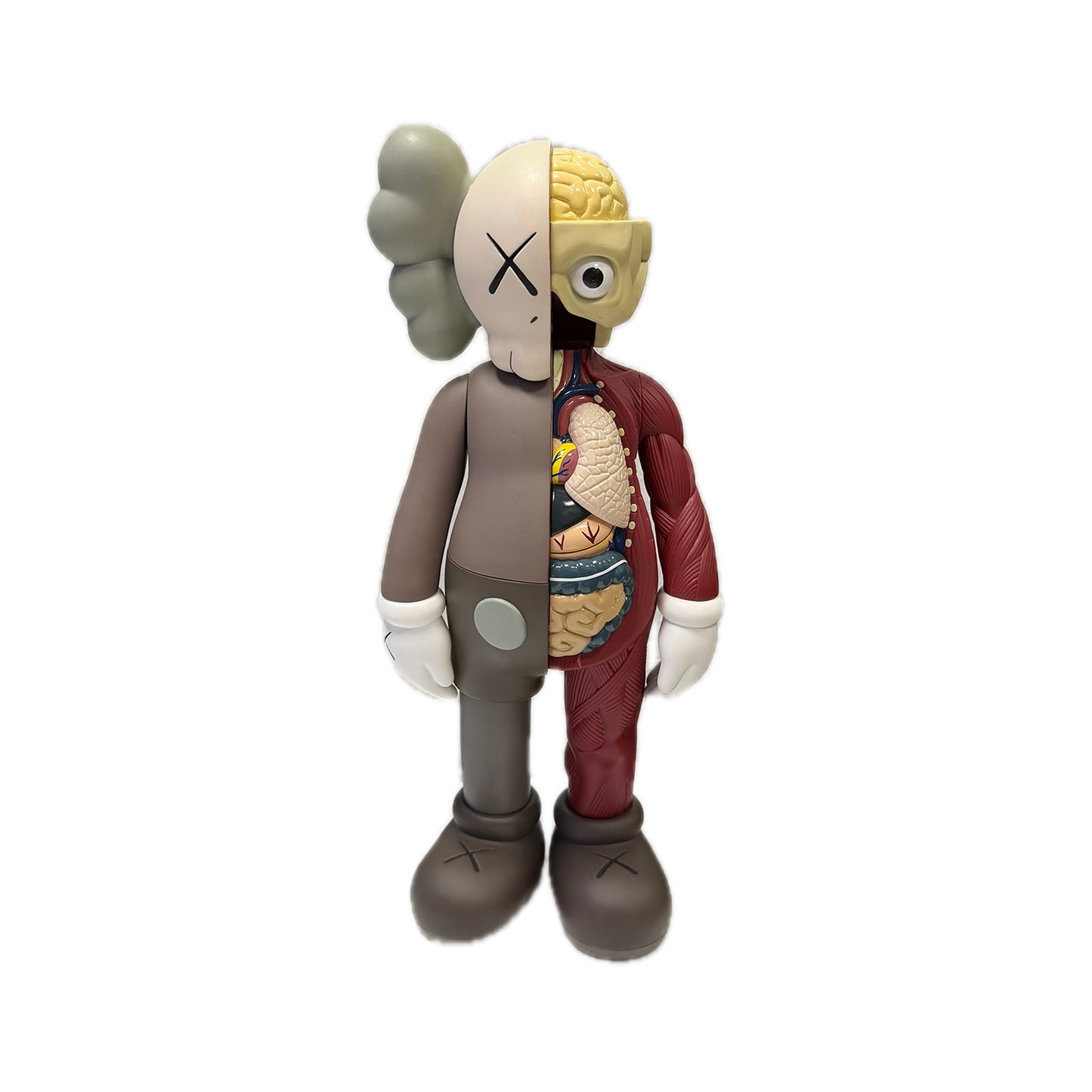 Kaws Companion Flayed Figure (Brown)