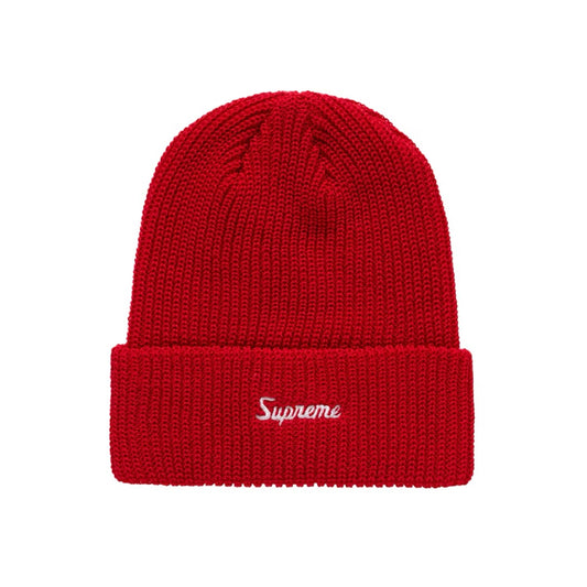 Supreme Loose Gauge Beanie (Red)