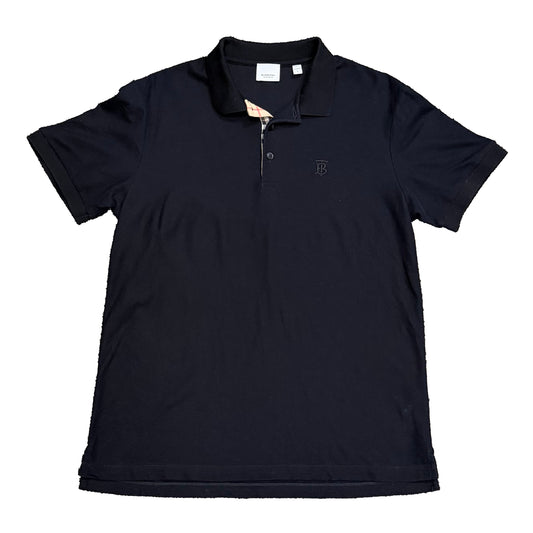 Burberry Polo (Black)(Size Large)