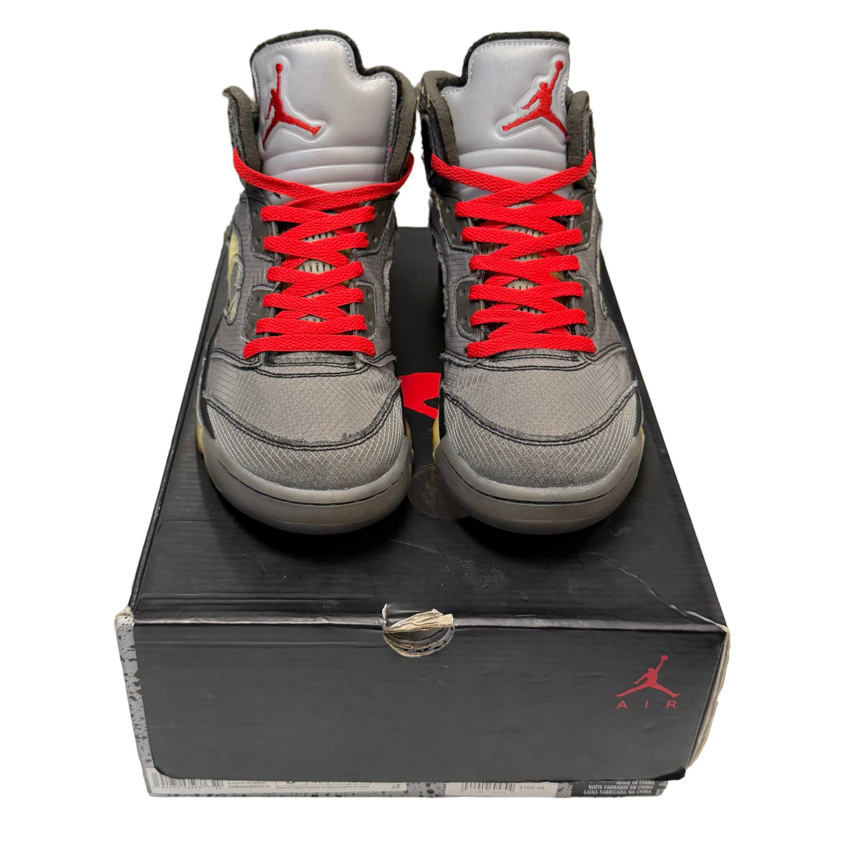 OW Jordan 5 Retro Muslin