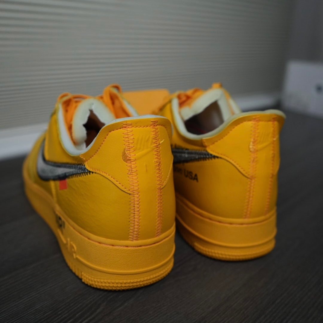 Off White Air Force 1 low “UNC Gold” (Size 11.5)