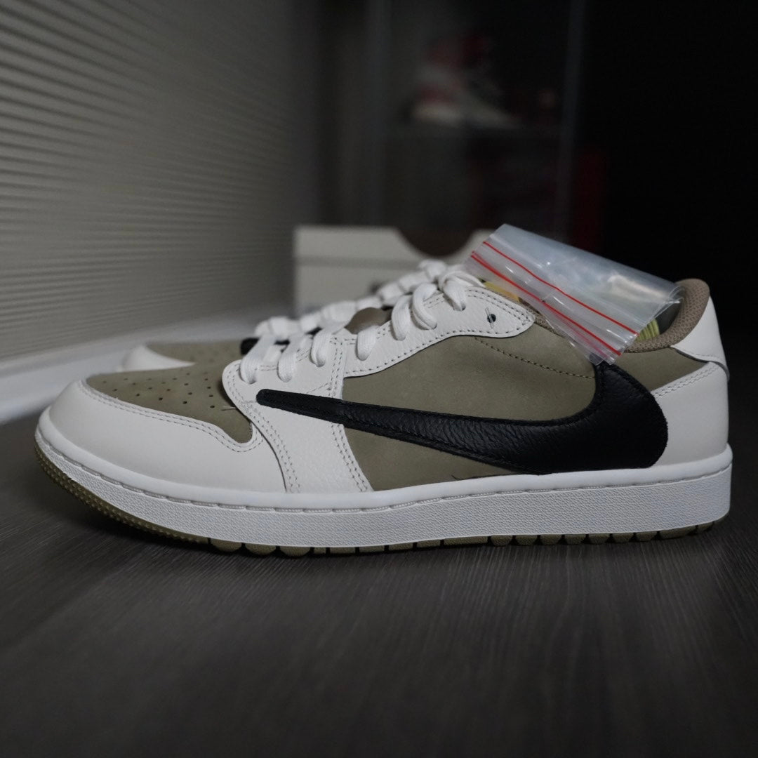 TS Jordan 1 Retro low Golf “Neutral Olive” (Size 10.5)