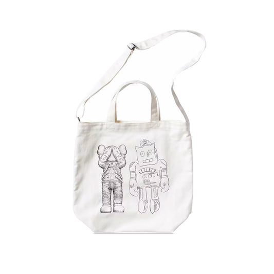 Kaws Warhol Tote Bag