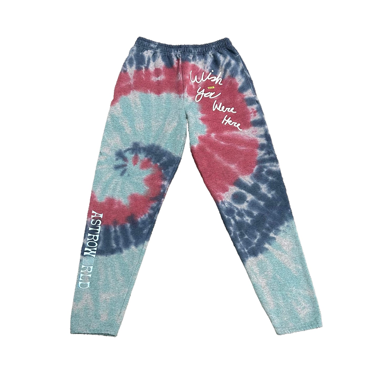 Travis Scott Astroworld “Wish you were here” Sweatpants (Size Small)