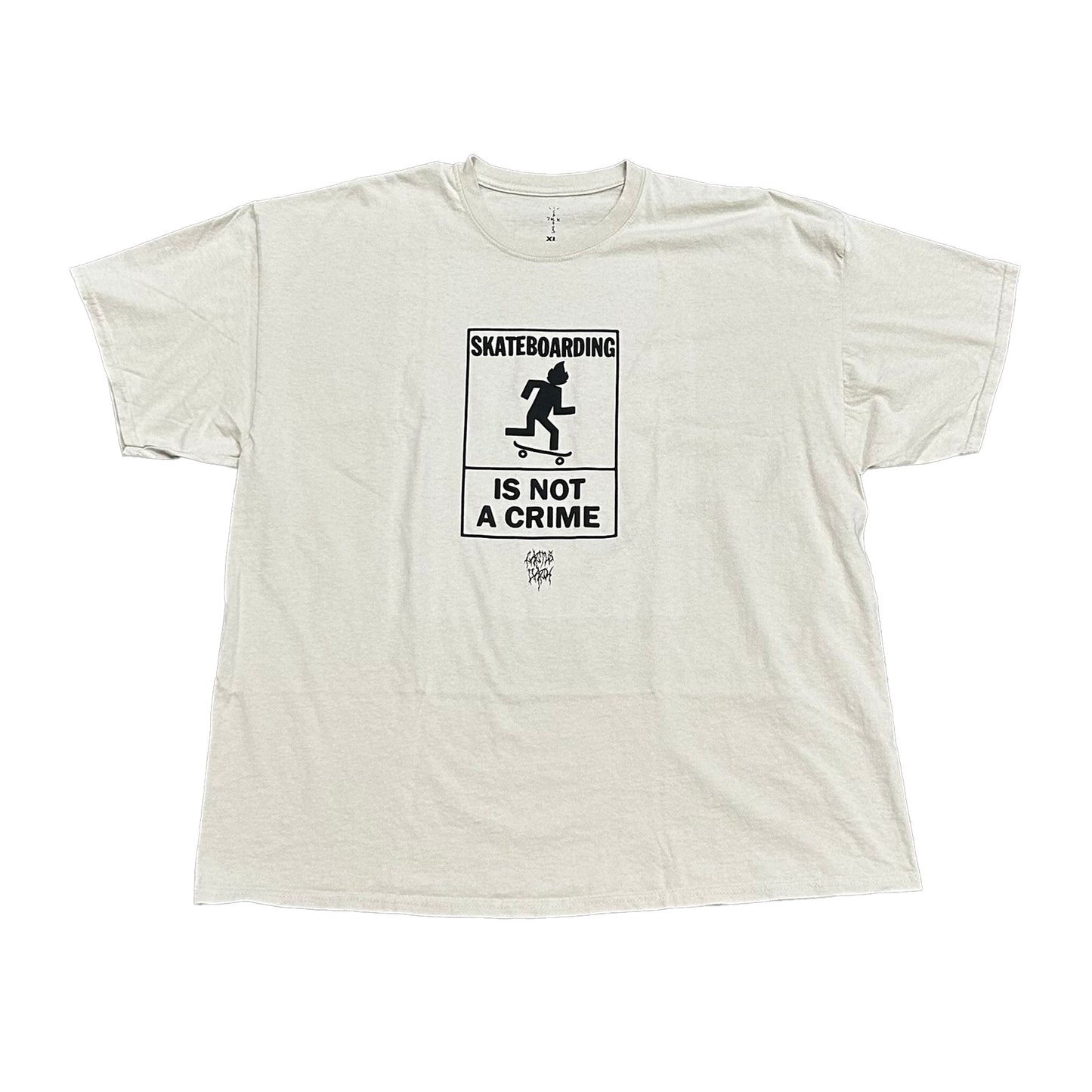 Cactus Jack “Skateboarding is Not a Crime” (Size XL)