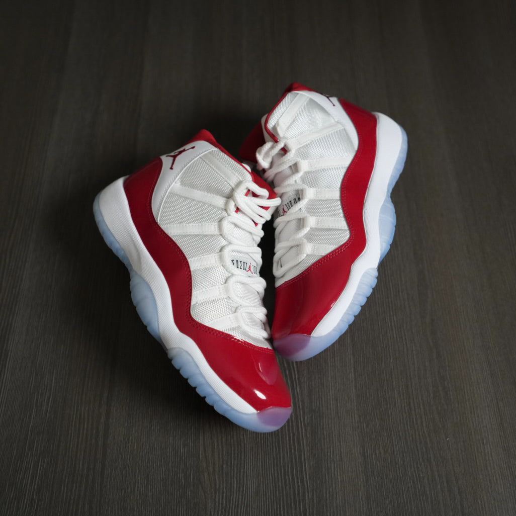 “Cherry” Jordan 11 Retro (Size 7Y)