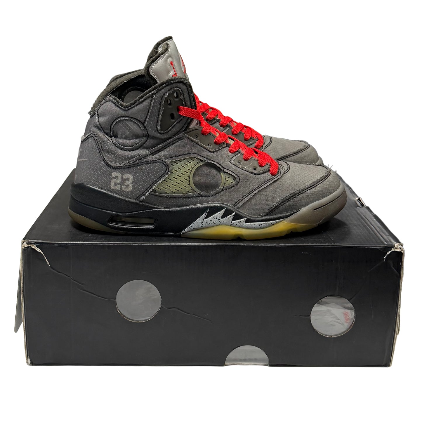 OW Jordan 5 Retro Muslin