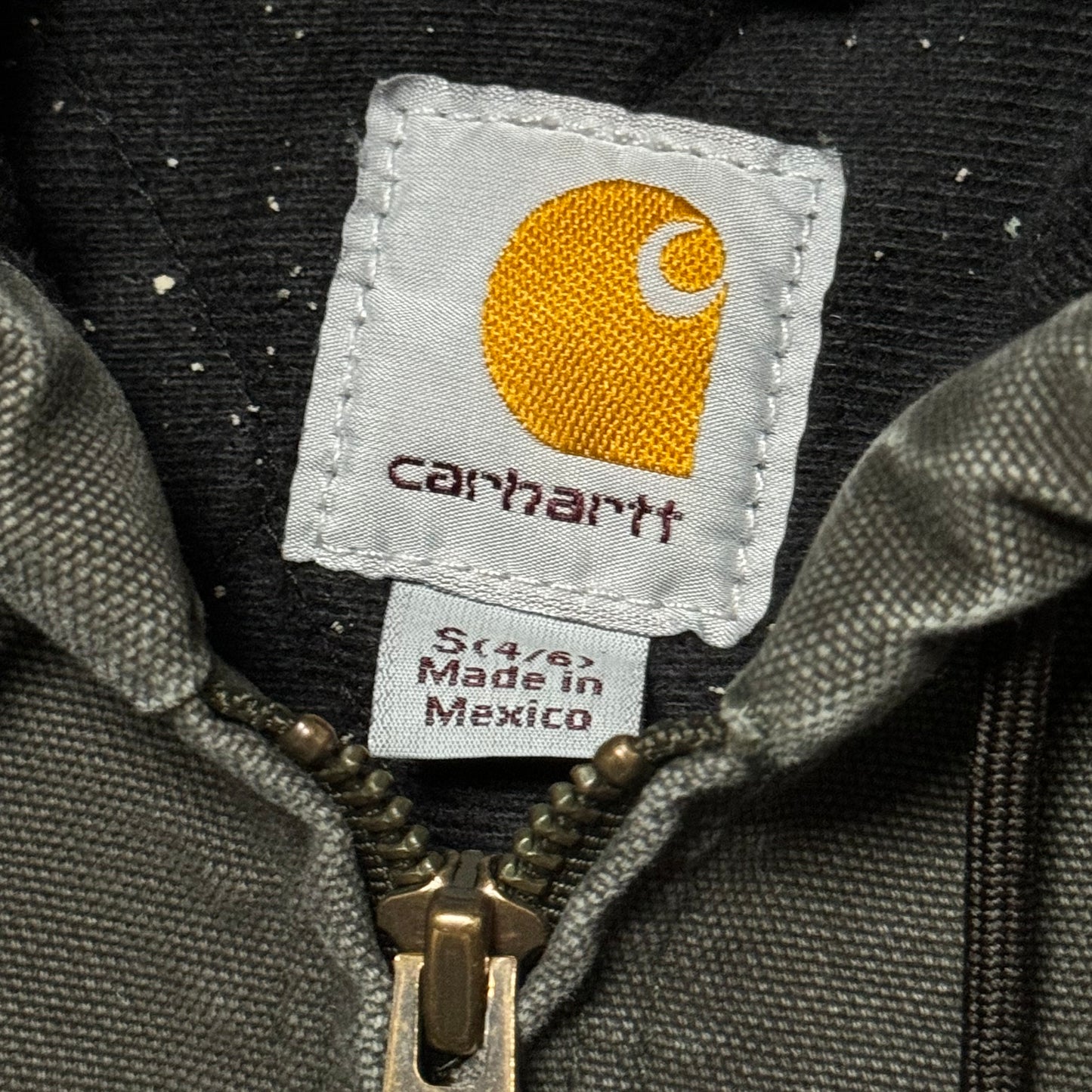 Carhartt Hooded Jacket “Charcoal Grey” (Size Small)