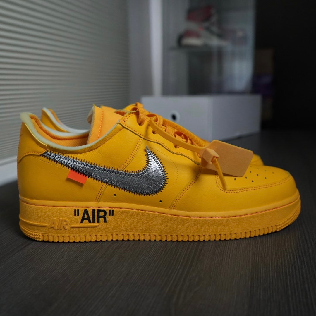 Off White Air Force 1 low “UNC Gold” (Size 11.5)