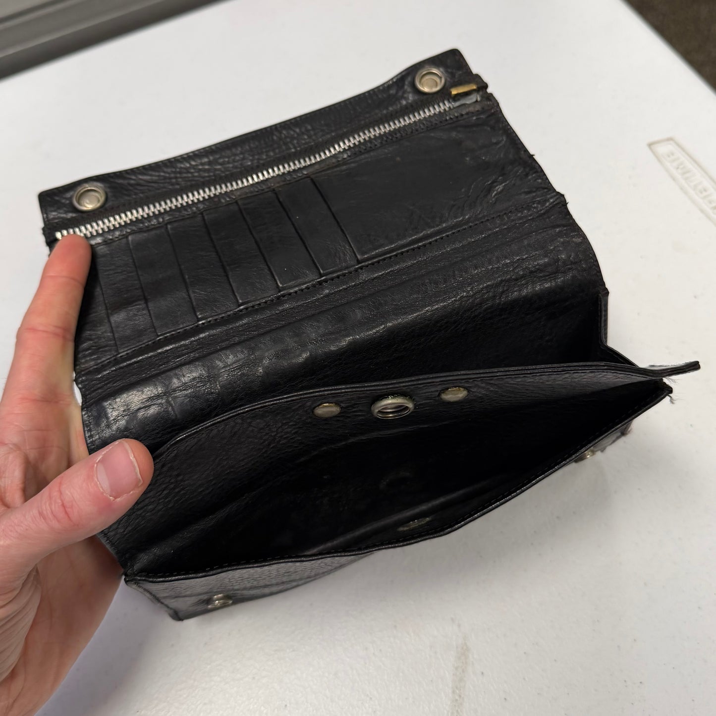 CH Long Leather Wallet (Read Details)