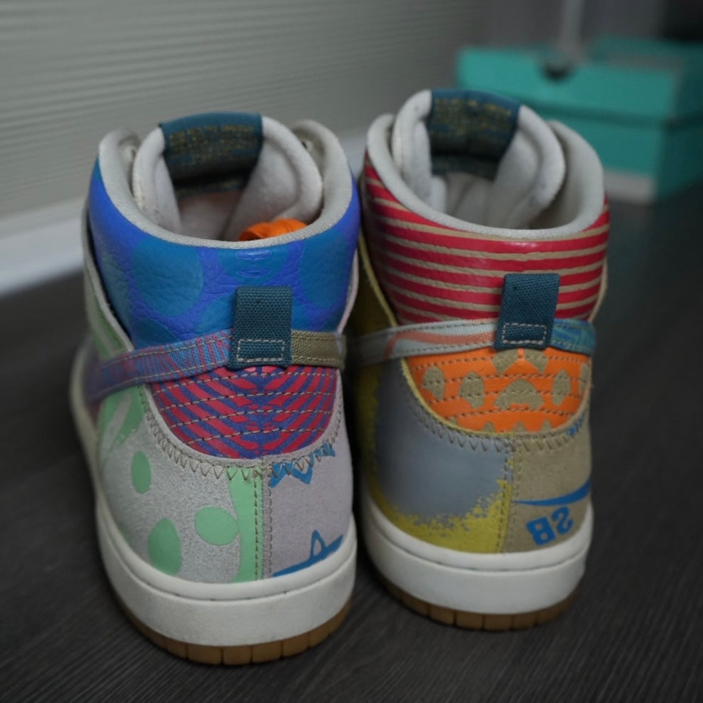 Nike SB Dunk Hi “What the Dunk” (Size 10)