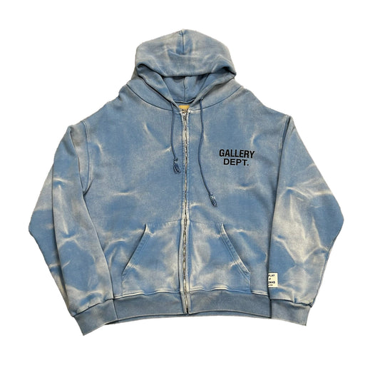 Gallery Dept. Sun Washed Full Zip Hoodie (Size XL)