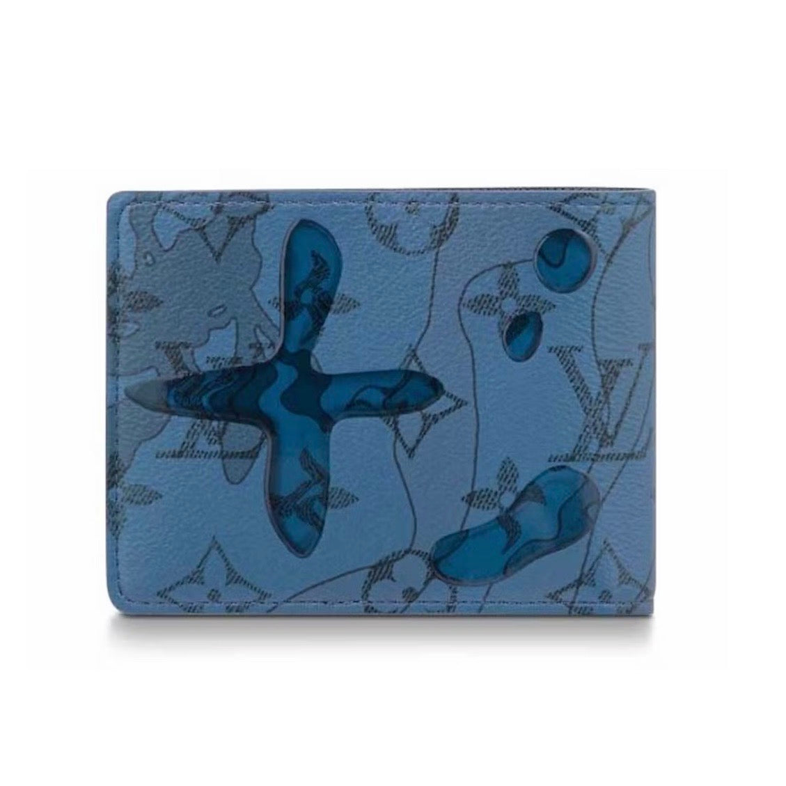 LV Slender Wallet (Abyss Blue)