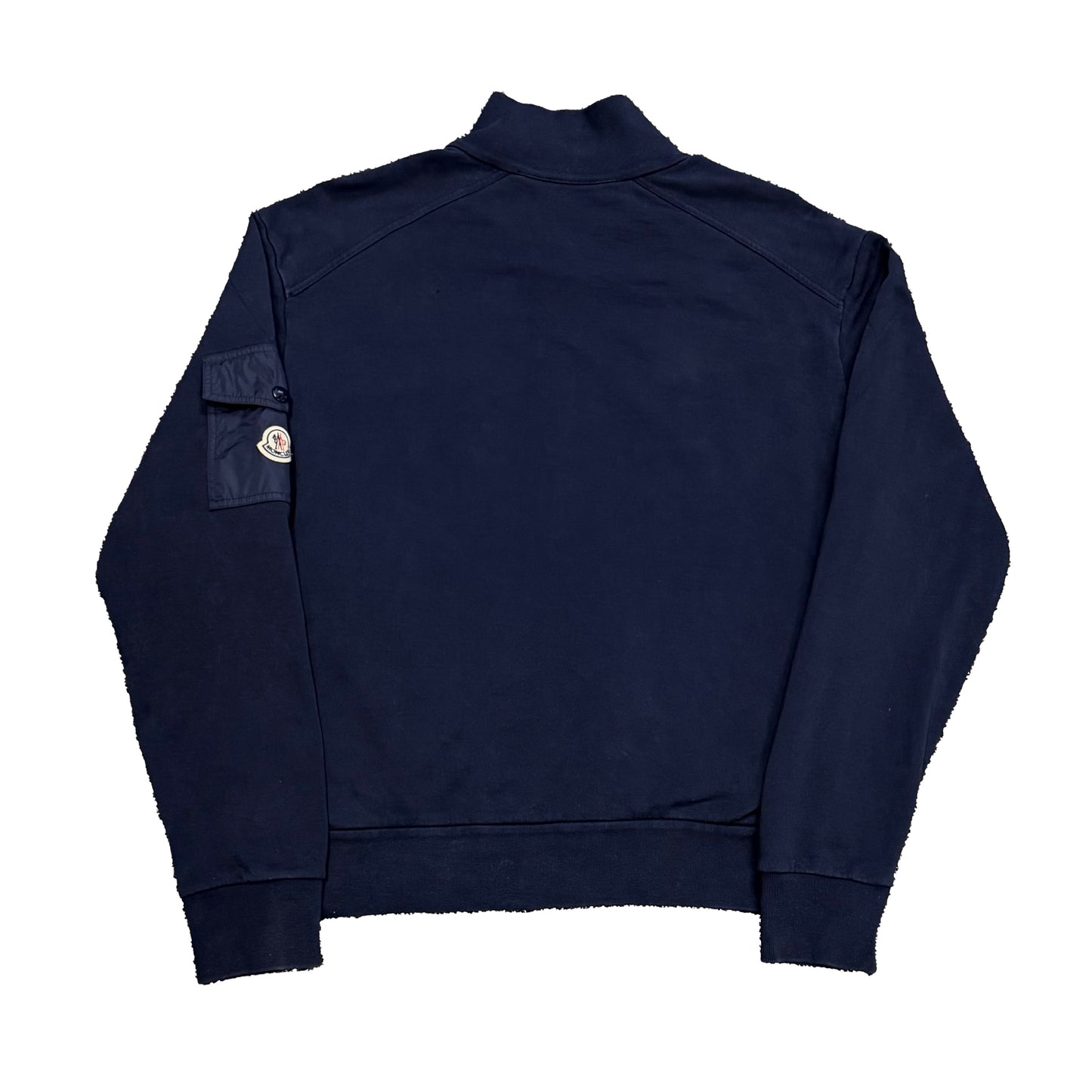 Moncler Tri Color Zip-up Sweatshirt (Size Large)