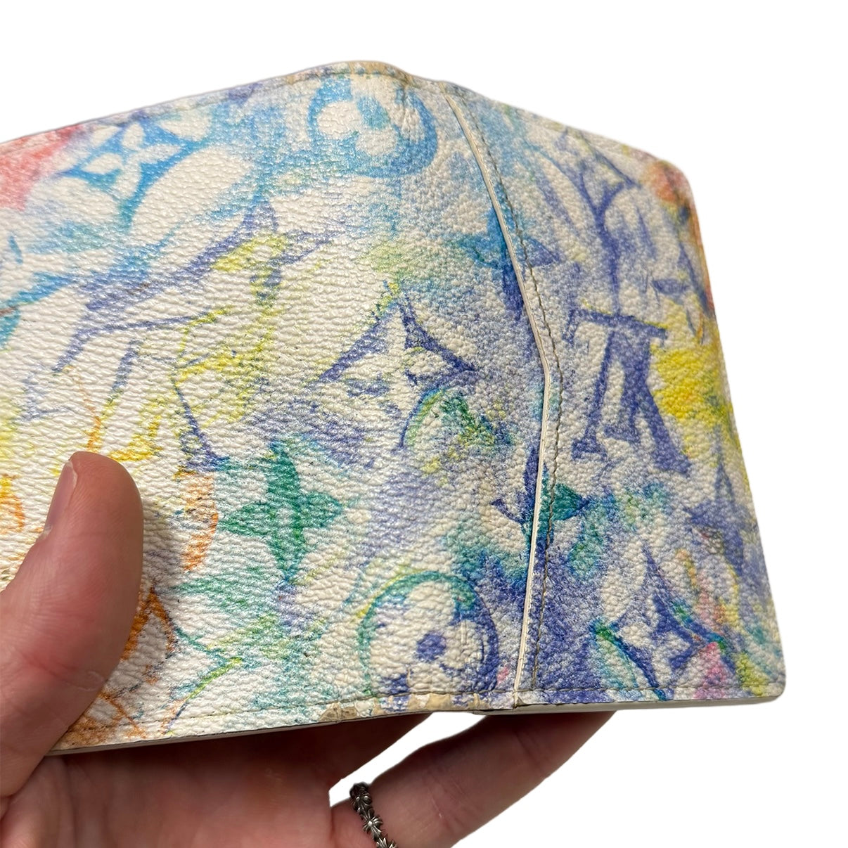 LV Virgil Abloh Pastel Pocket Organizer