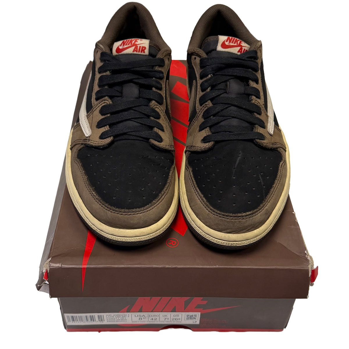TS Jordan 1 Retro low Mocha