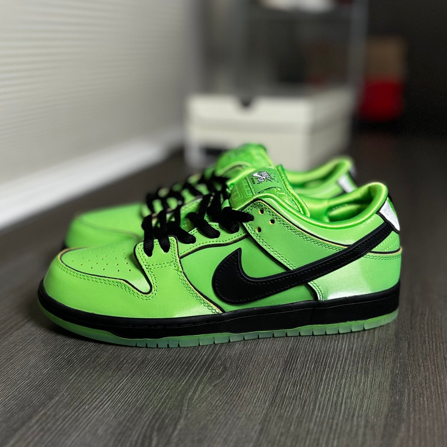 Buttercup Nike SB Dunk low (Size 9.5)