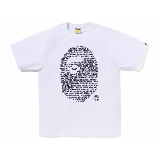 Bape Japan Ape Head Tee (White)