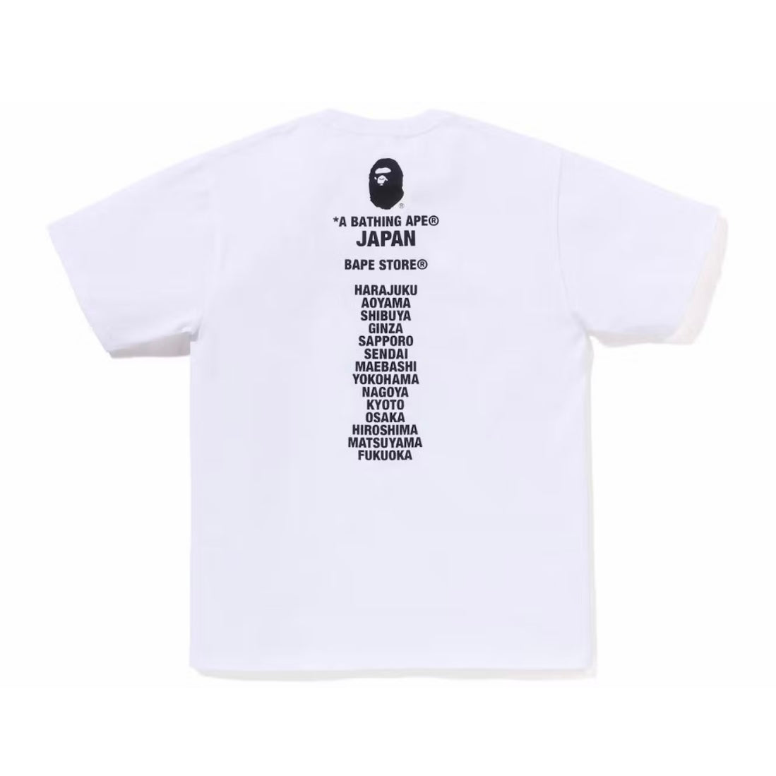 Bape Japan Ape Head Tee (White)