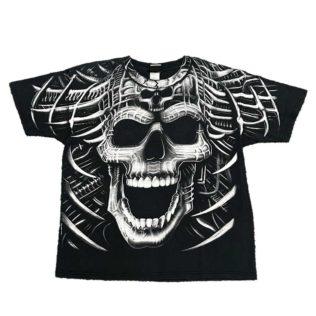 Vtg Liquid Blue Skull tee (Size XL)