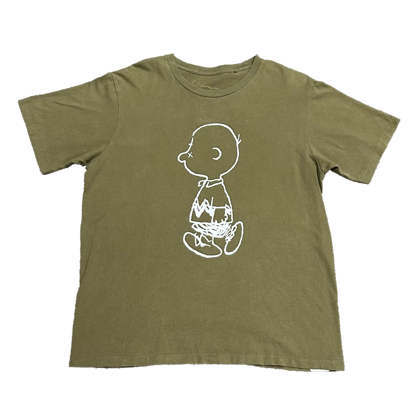 KAWs x Peanuts Charlie Brown tee