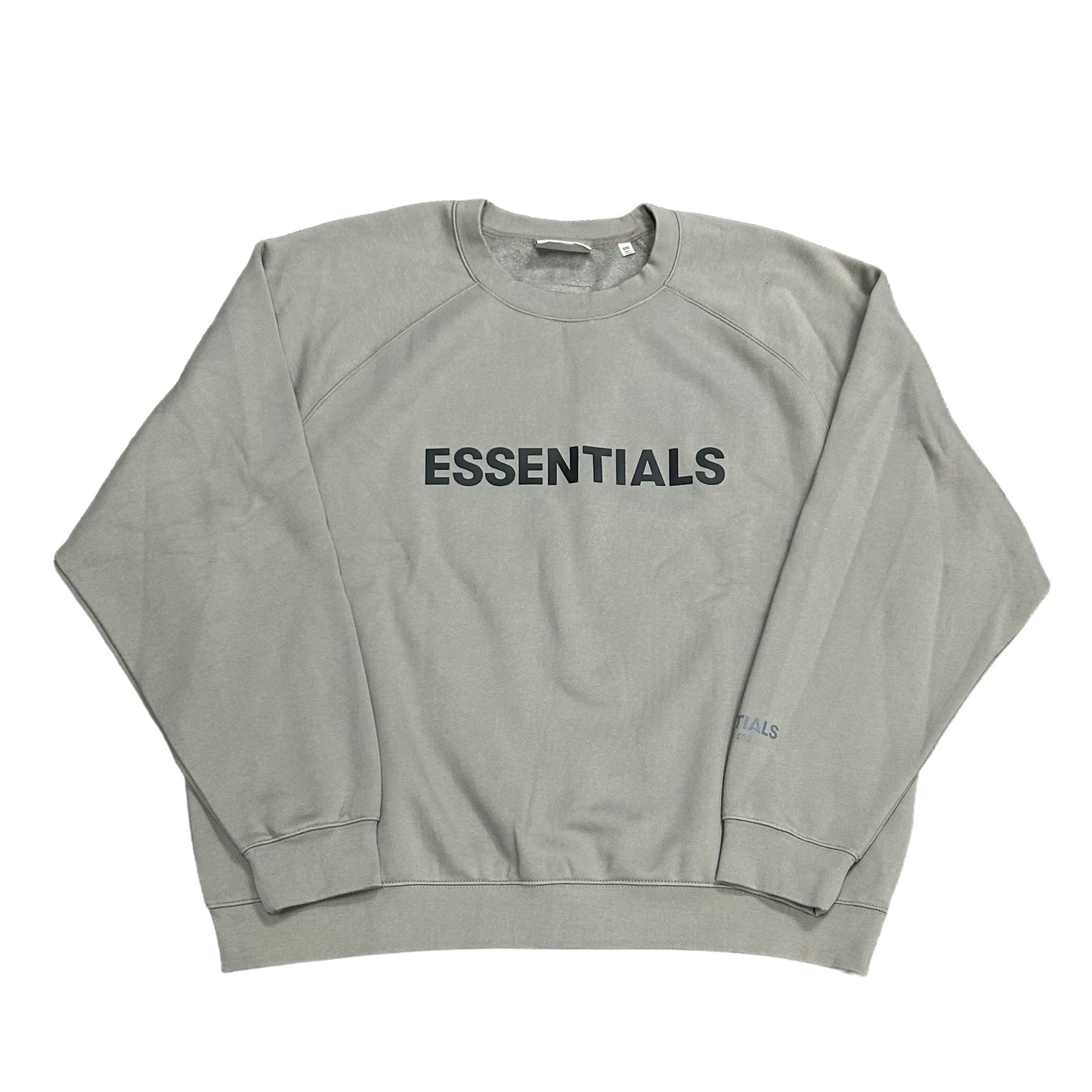 Essentials Crewneck (Cement)(Size XXL)