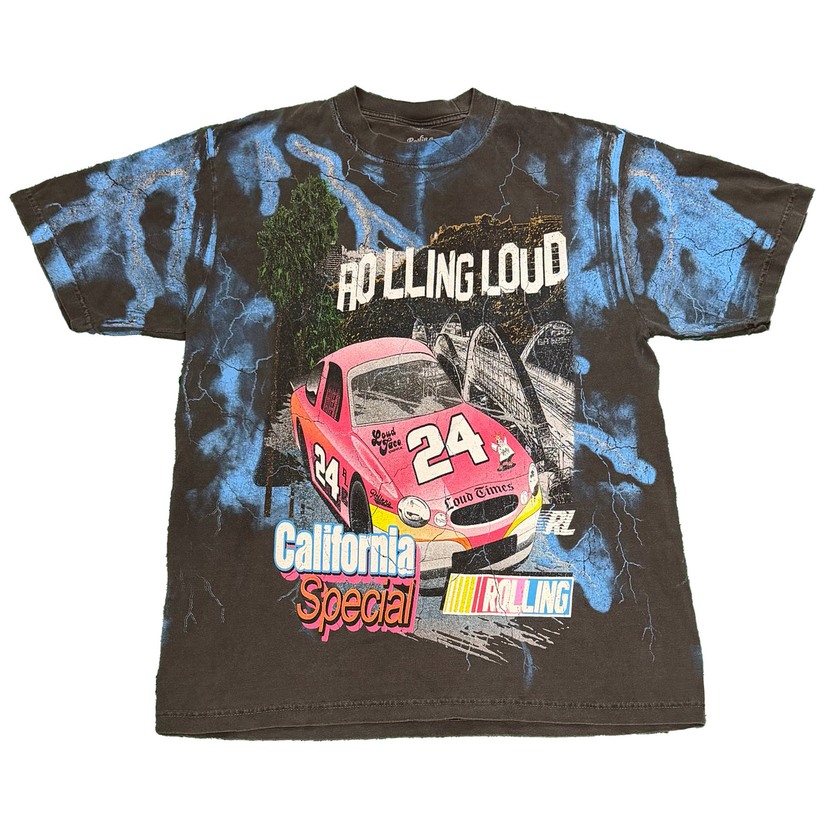 2024 Rolling Loud NASCAR Lightning Tee