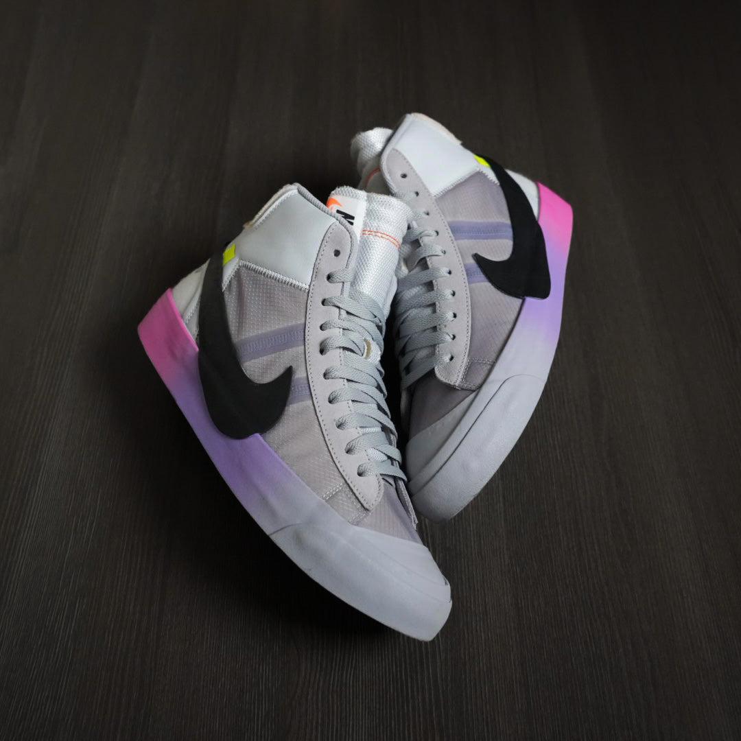 Serena Off-White Blazer Mid (Size 10)