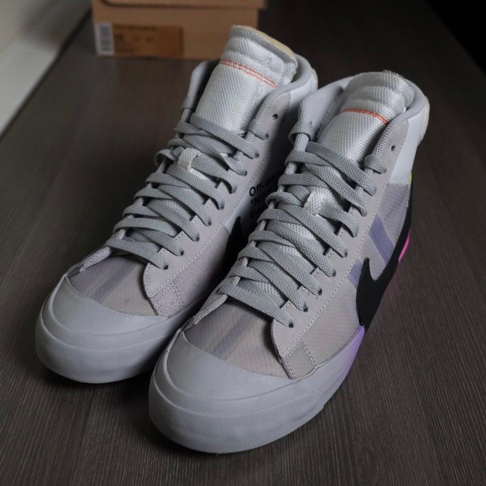 Serena Off-White Blazer Mid (Size 10)