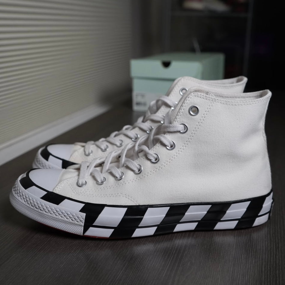 Off-White Converse Chuck Taylor Hi (Size 9.5)