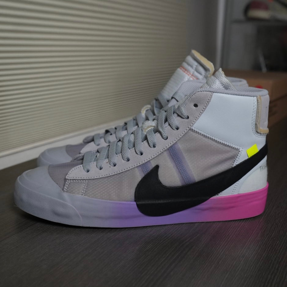 Serena Off-White Blazer Mid (Size 10)